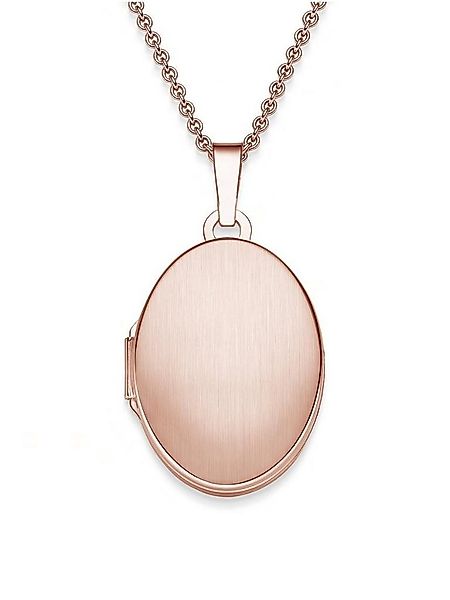 Amoonic Amulett Medaillon Oval zum Öffnen für Bilder Silber 925 Kette für F günstig online kaufen