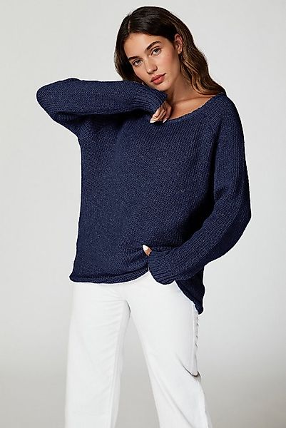 FS Collection Strickpullover Bequemes Pulloveroberteil Pullover-Top – Stric günstig online kaufen