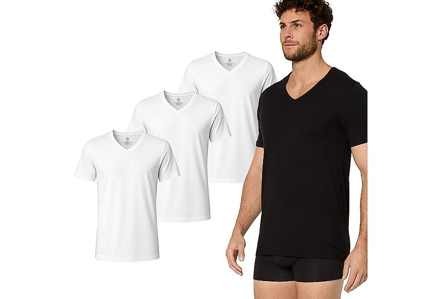 Nur Die T-Shirt Cotton Active Unterhemd (3-tlg) Männer Multipack Mehrpack günstig online kaufen