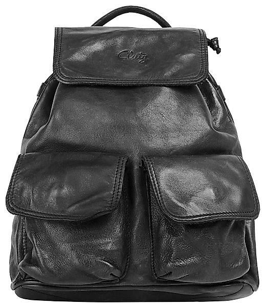 Cluty Cityrucksack, echt Leder, Made in günstig online kaufen