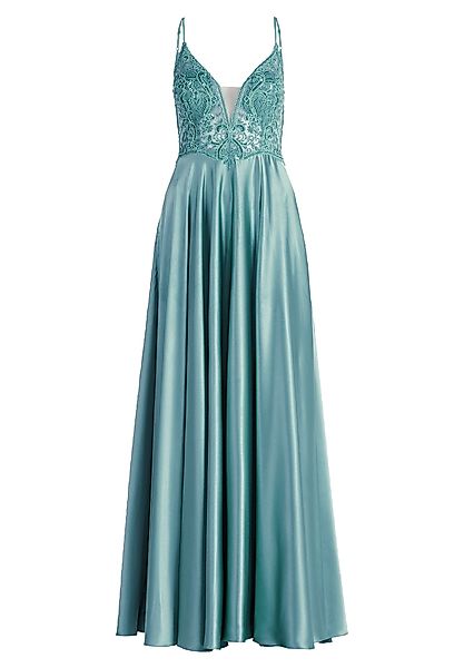 Vera Mont Abendkleid "Damen Abendkleid mit Placement" Ohne Tasche Effektgar günstig online kaufen