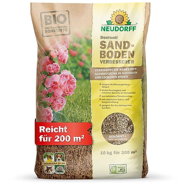 Neudorff Tonmehl Bentonit Bio SandbodenVerbesserer für günstig online kaufen