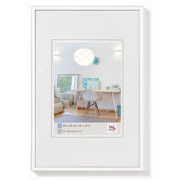 walther design New Lifestyle Kunststoff Bilderrahmen 42x59,4 cm KV426W günstig online kaufen