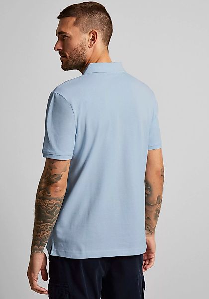 STREET ONE MEN Poloshirt, mit Stickdetail auf der Brust günstig online kaufen