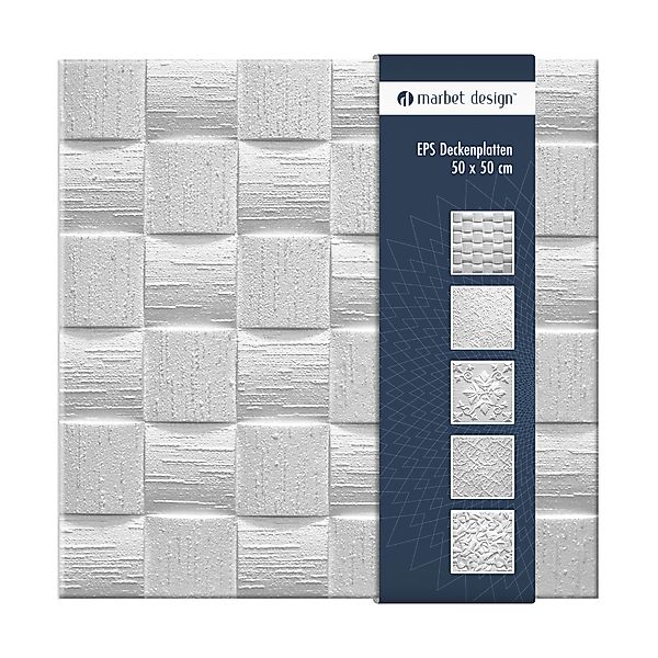 marbet design Wanddekoobjekt LEN WEISS (Deckenplatten günstig online kaufen