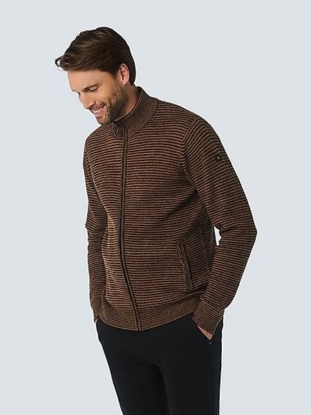 NO EXCESS Rollkragenpullover No Excess Jacquard-Strickjacke günstig online kaufen