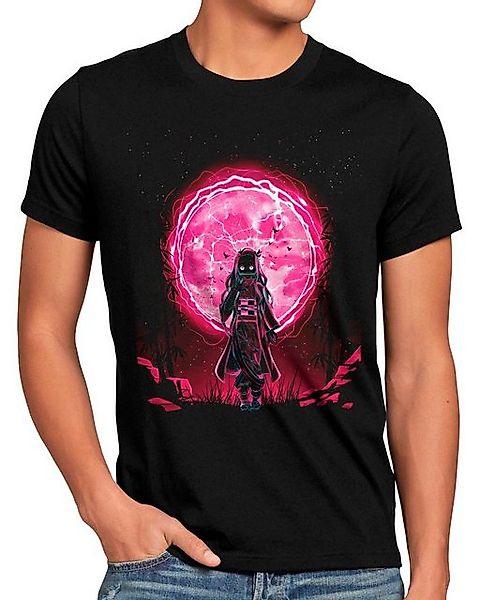 style3 T-Shirt Nezuko Kimetsu demon slayer anime japan manga cosplay günstig online kaufen