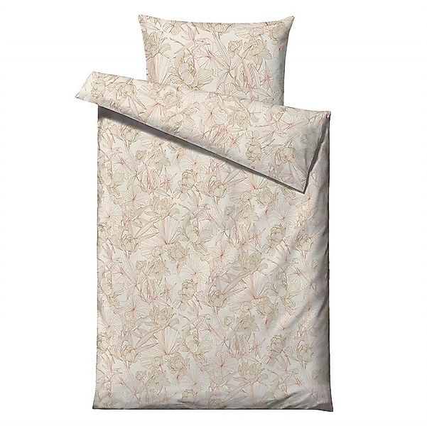 Södahl Bettwäsche Foliage, Bio-Baumwolle Satin, 2 günstig online kaufen