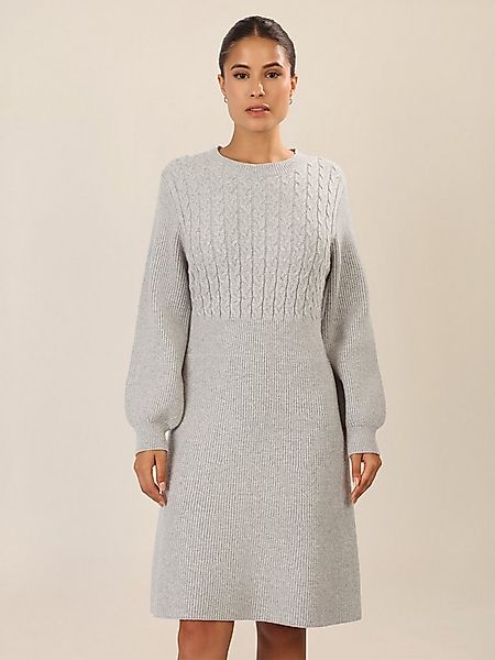 Apart Strickkleid mit Zopfmuster günstig online kaufen