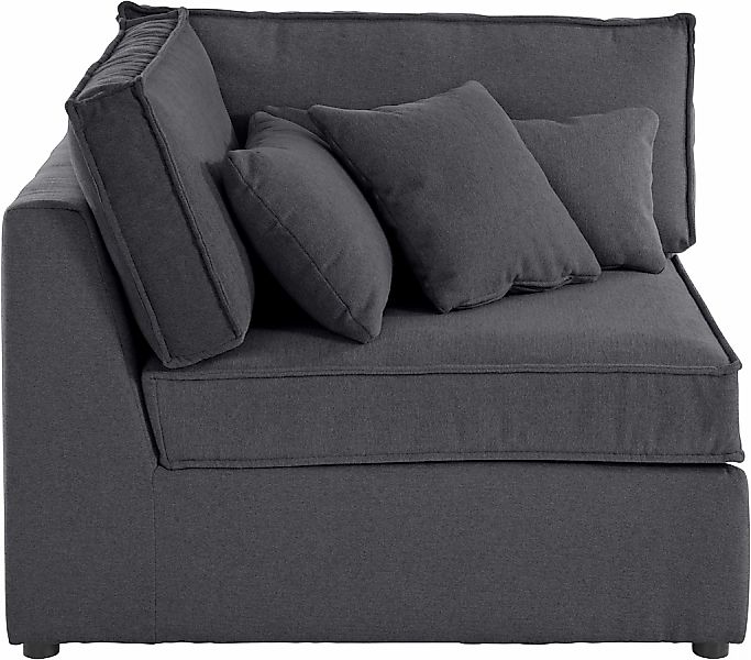 OTTO home Sofa-Eckelement "Florid" Teil eines Modulsofas, fester Sitzkomfor günstig online kaufen