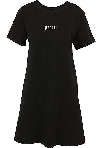 Miss Tee Shirtkleid Miss Tee Girls Peace Hand Ladies Tee Dress (1-tlg) günstig online kaufen