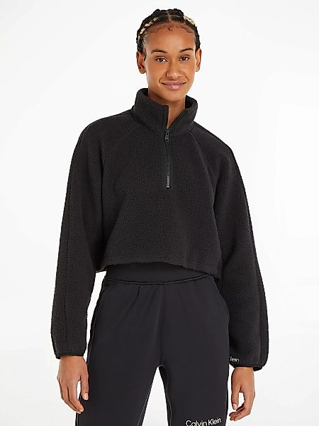 Calvin Klein Sport Stehkragenpullover "HYBRID - Sherpa Pullover" günstig online kaufen