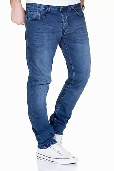 MERISH Slim-fit-Jeans MERISH Jeans Herren Destroyed Hose Used-Look Jeanshos günstig online kaufen