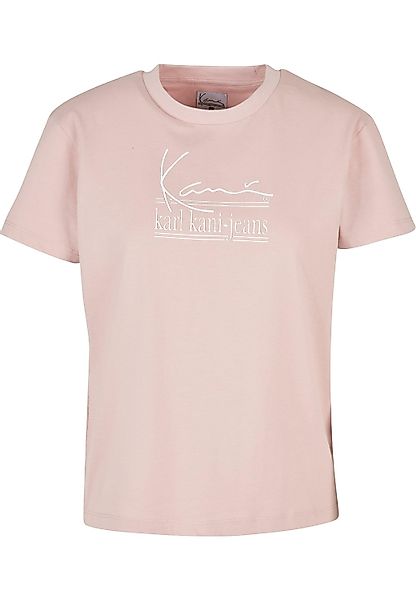 Karl Kani T-Shirt "Karl Kani Damen KW221-012-1 Signature KKJ Tee rose" 1 St günstig online kaufen