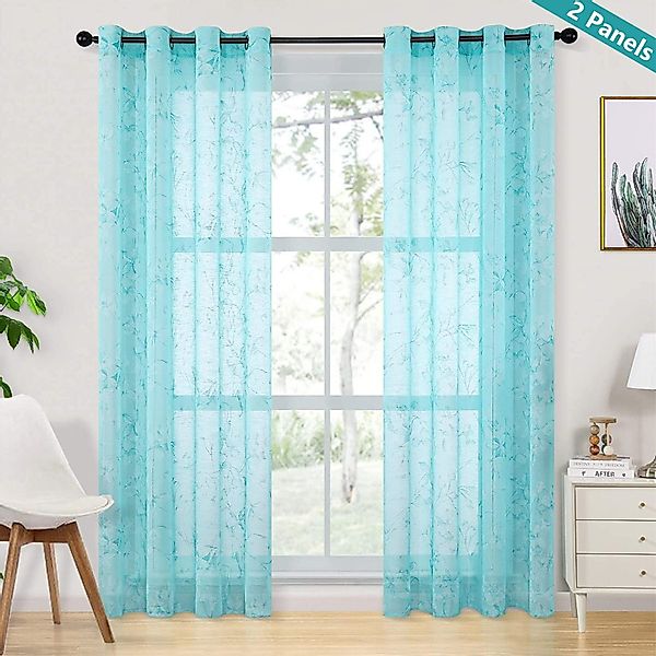 BYSURE Gardine, Ösen (2 St), halbtransparent, günstig online kaufen