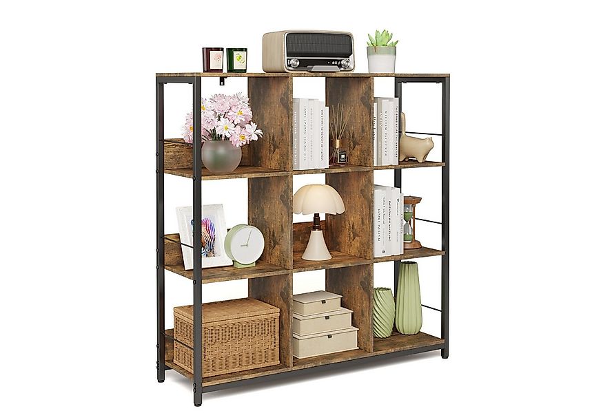 Bealife Bücherregal Aufbewahrungsregal Standregal mit 6/8/9 Fächern günstig online kaufen