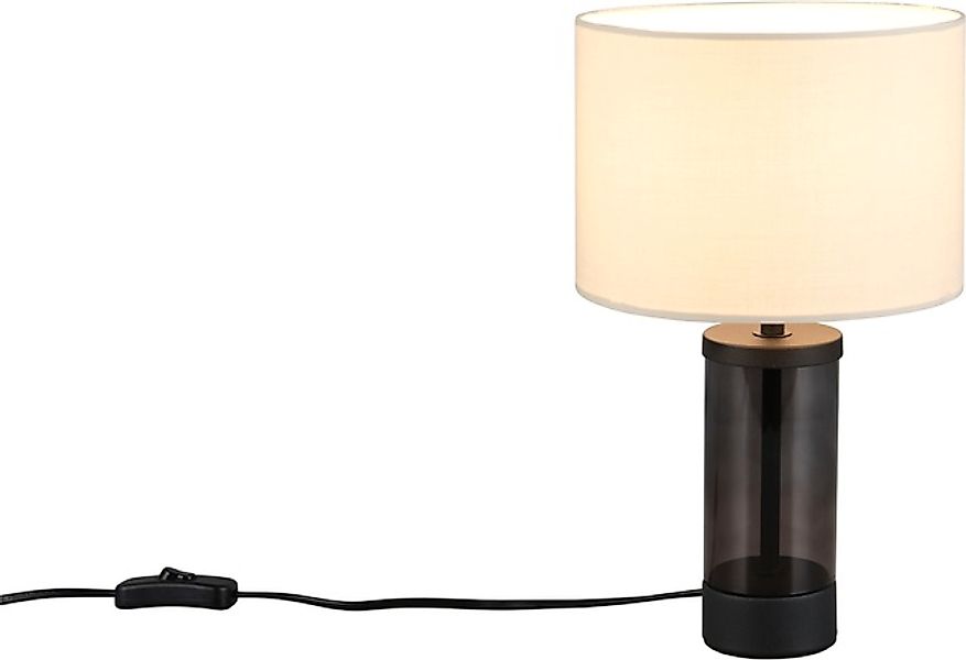 Guido Maria Kretschmer Home&Living Schreibtischlampe »Stellan«,, Glas rauch günstig online kaufen