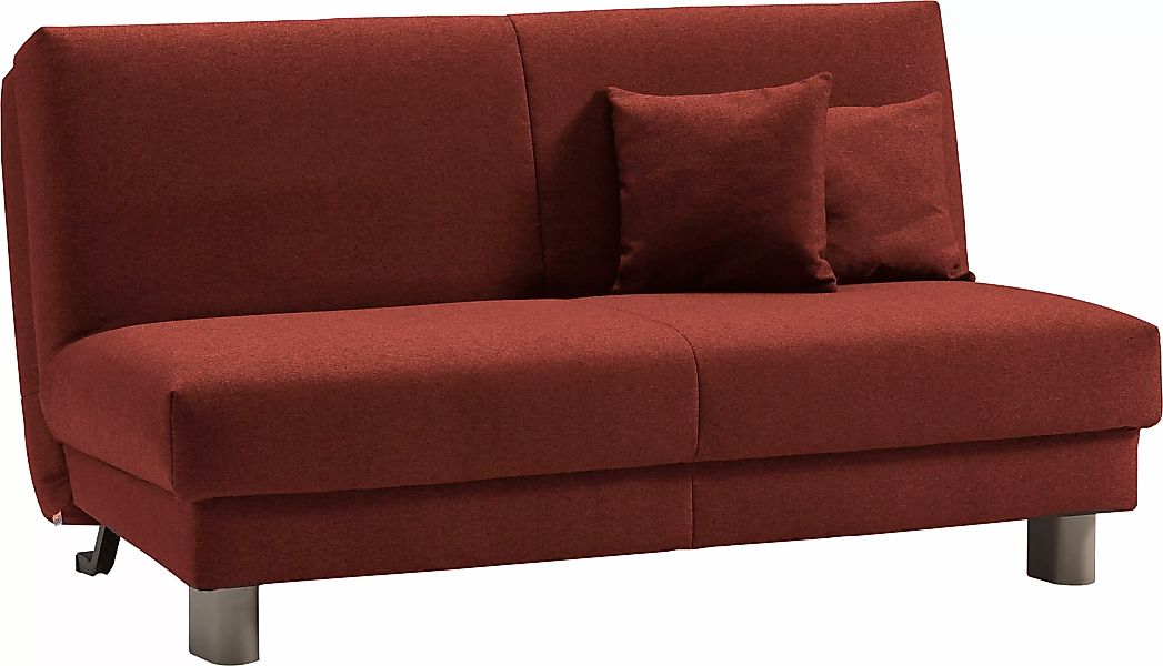 ell + ell Schlafsofa "Enny", Breite 180 cm, Liegehöhe 40 cm, Füße alufarben günstig online kaufen