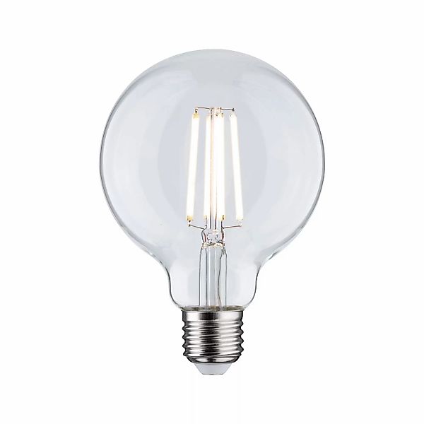 Paulmann "Eco-Line Filament 230V LED Globe G95 E27 840lm 4W 4000K Klar" günstig online kaufen