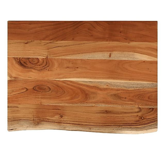 vidaXL Tischplatte Waschtischplatte 70x60x3,8 cm Rechteckig Massivholz (1 S günstig online kaufen