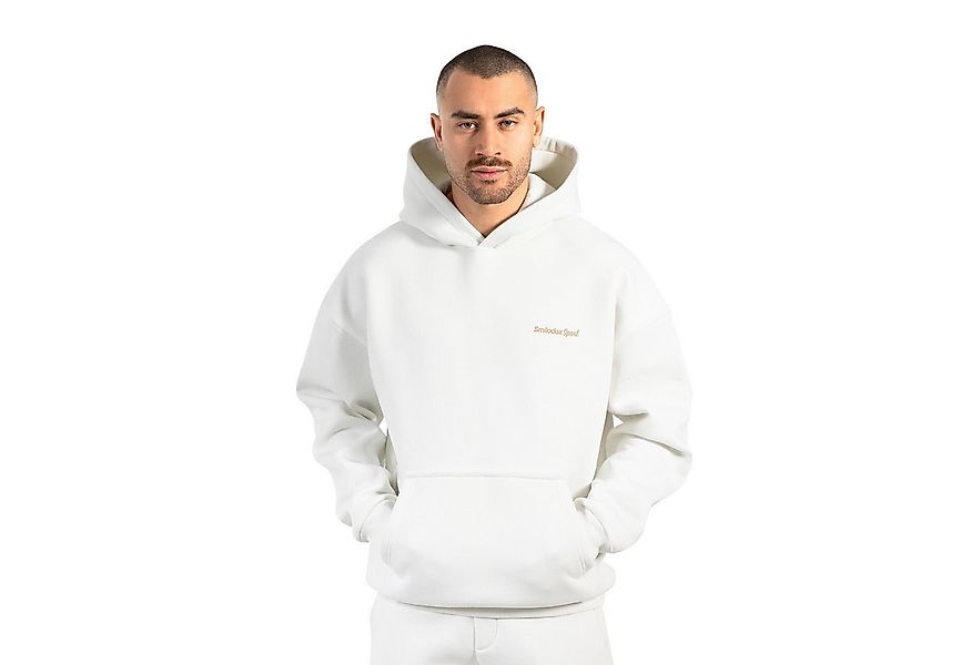 Smilodox Hoodie Tamio, Regular Fit Kapuzenpullover mit Prints auf Brust & R günstig online kaufen