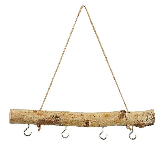 Meinposten Fensterdekoration Dekozweig Holz 4 Haken günstig online kaufen