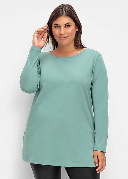 Sieh an! T-Shirt Longshirt Langarm günstig online kaufen