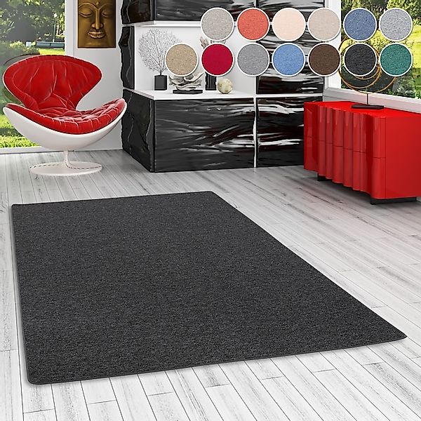 my home Teppich »Fortis, Schlinge, Made in Netherlands«, rechteckig, 5 mm H günstig online kaufen