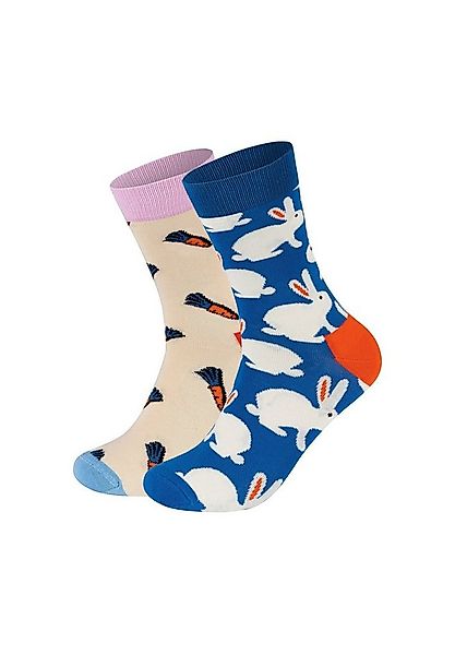Happy Socks Basicsocken 2-Pack Bunny-Carrots Socks Aus weicher Baumwolle günstig online kaufen