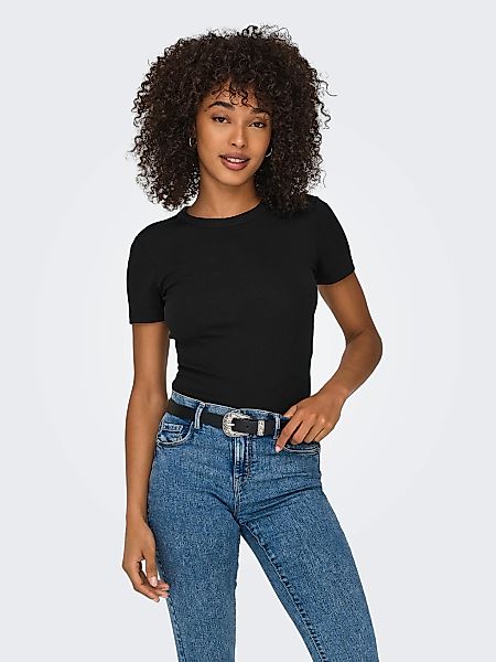 ONLY Kurzarmshirt ONLEASY S/S O-NECK TOP günstig online kaufen