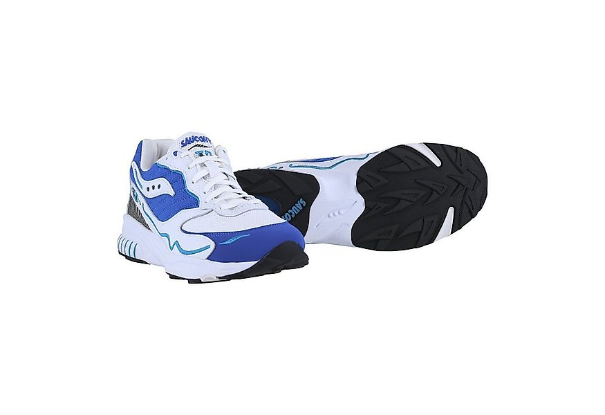 Saucony 3D Grid Hurricane weiss/blau Herren Sneaker günstig online kaufen