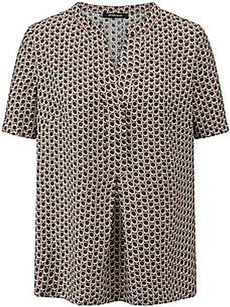 Bluse V-Öffnung Peter Hahn braun günstig online kaufen