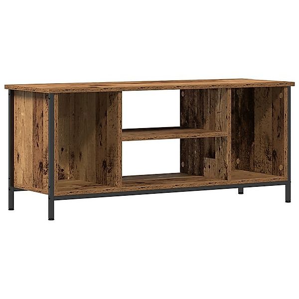 vidaXL TV-Schrank Entertainment Centre Altes Holz Spanplatte, Metall 102 x günstig online kaufen
