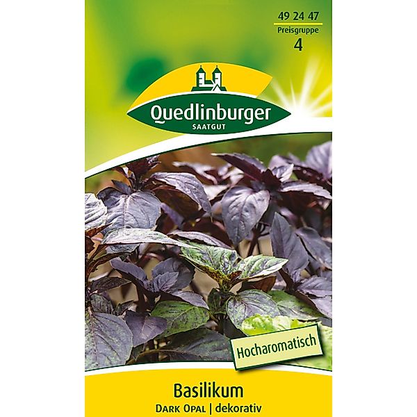 Quedlinburger Basilikum ''Dark Opal'' günstig online kaufen