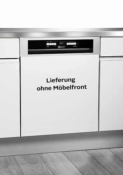 BAUKNECHT teilintegrierbarer Geschirrspüler "OBBC Ecosilent 7540" 14 Maßged günstig online kaufen