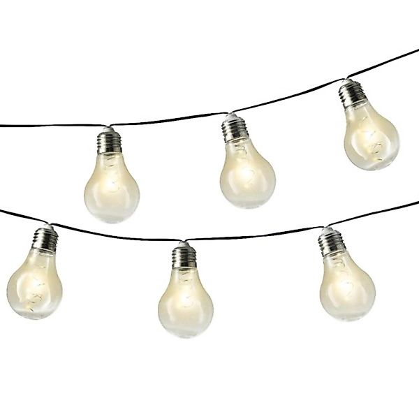 MARELIDA LED-Lichterkette Solar Lichterkette 10 transparente günstig online kaufen