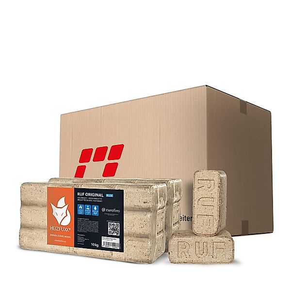 HEIZFUXX Holzbriketts RUF Original Blue, 20 günstig online kaufen