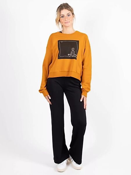 Damen Mini Sweater Aus Bio-baumwolle | Yoga günstig online kaufen