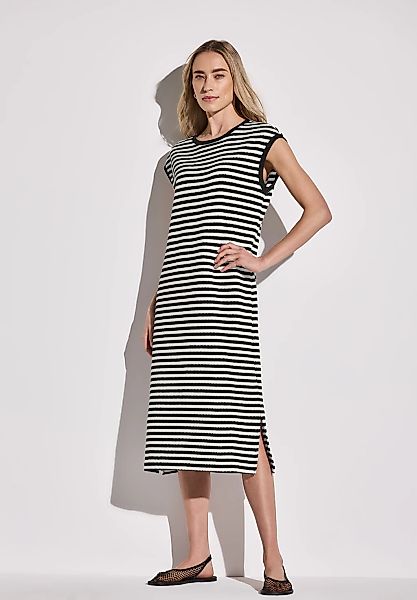 STREET ONE Midikleid mit Streifenmuster günstig online kaufen