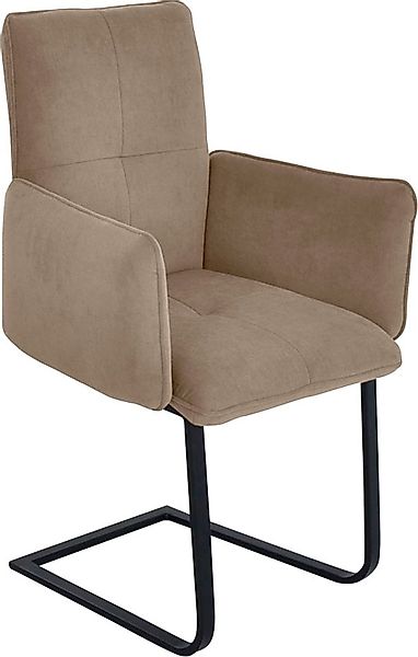 K+W Komfort & Wohnen Freischwinger "6502" () Freischwinger mit Armlehnen, F günstig online kaufen