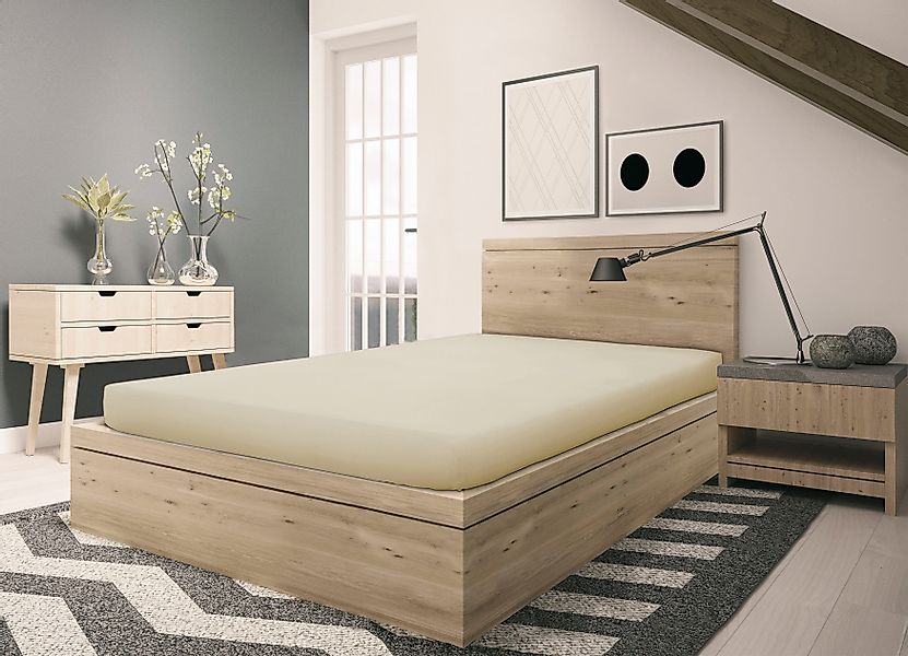 SETEX Spannbettlaken "GOTS Feinbiber Spannbettlaken" aus zertifizierter Bio günstig online kaufen