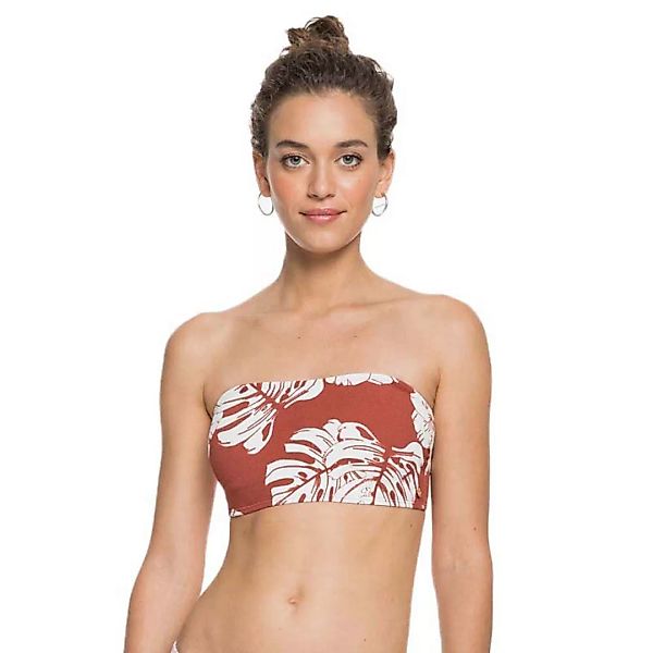 Roxy Garden Trip Bandeau Bikini Oberteil M Marsala Isha S günstig online kaufen
