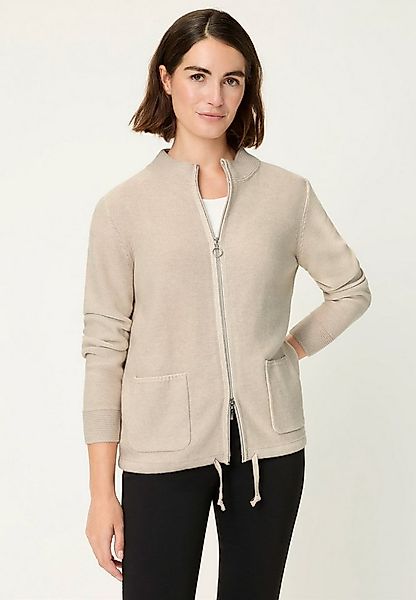 Olsen Cardigan mit Tunnelzug und Stehkragen günstig online kaufen