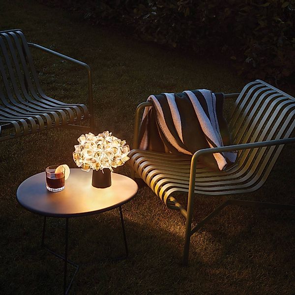 Slamp LED-Akku-Tischlampe Clizia Mama Non Mama Gold/Black günstig online kaufen