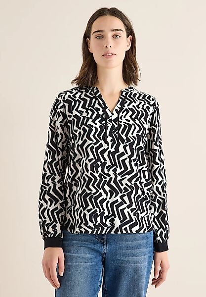 Cecil Langarmbluse aus softer Viskose günstig online kaufen