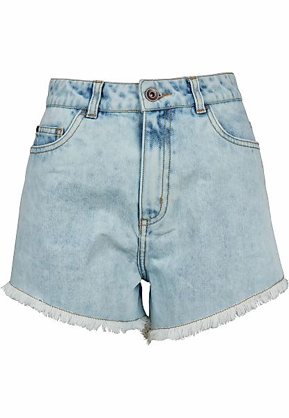 URBAN CLASSICS Stoffhose "Urban Classics Damen Ladies Denim Hotpants" günstig online kaufen