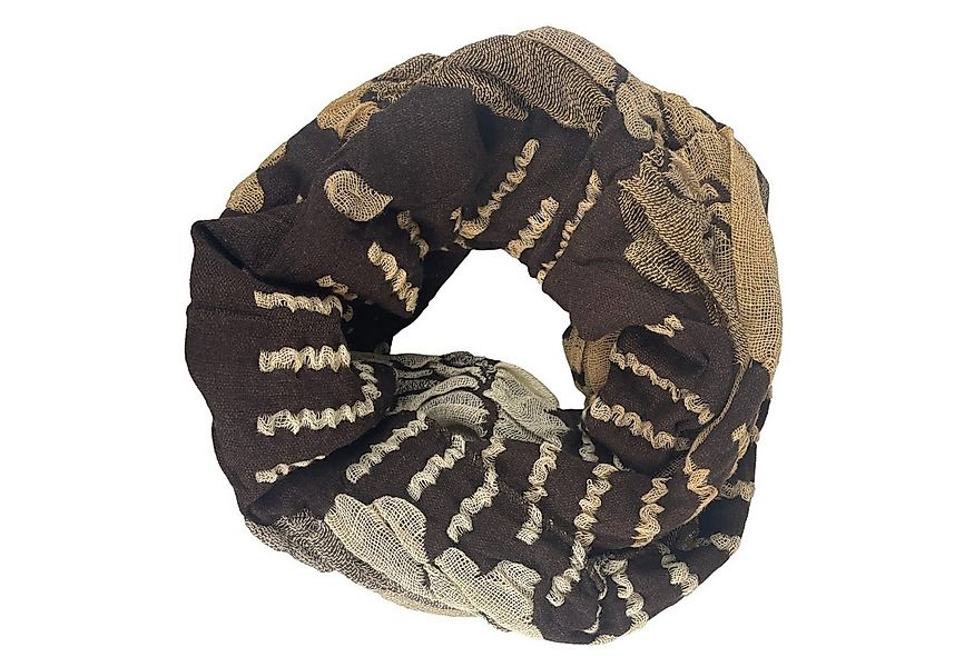 Taschen4life Modeschal Damen Schal Loop S76, 3D Effekt, Blumenmuster, Loops günstig online kaufen