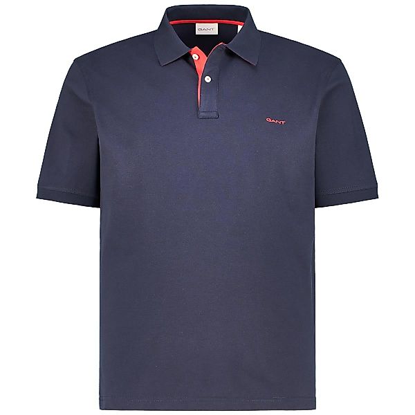 Gant Poloshirt mit Stretch Farbe dunkelblau Größe: 5XL günstig online kaufen