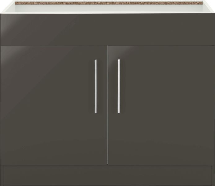 wiho Küchen Spülenschrank "Cali" 100 cm breit, ohne Arbeitsplatte günstig online kaufen