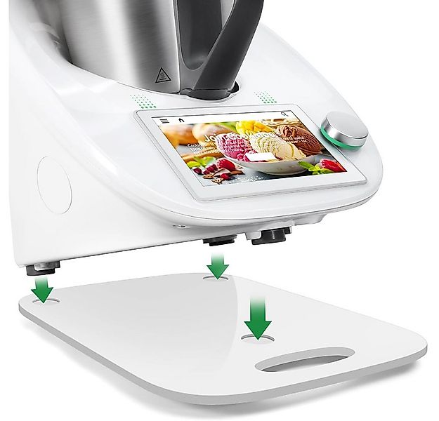 TUWENA Unterstellregal Gleitbrett für Thermomix TM6 TM5 müheloses Verschieb günstig online kaufen